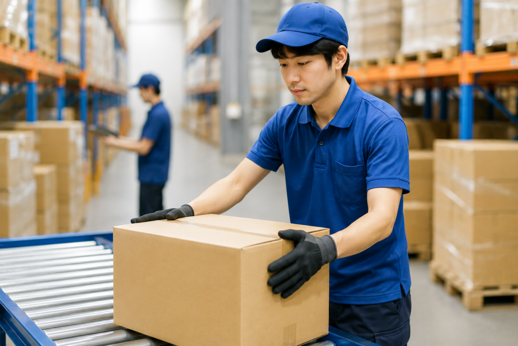 【未経験歓迎！】商品仕分けなどの倉庫内作業
