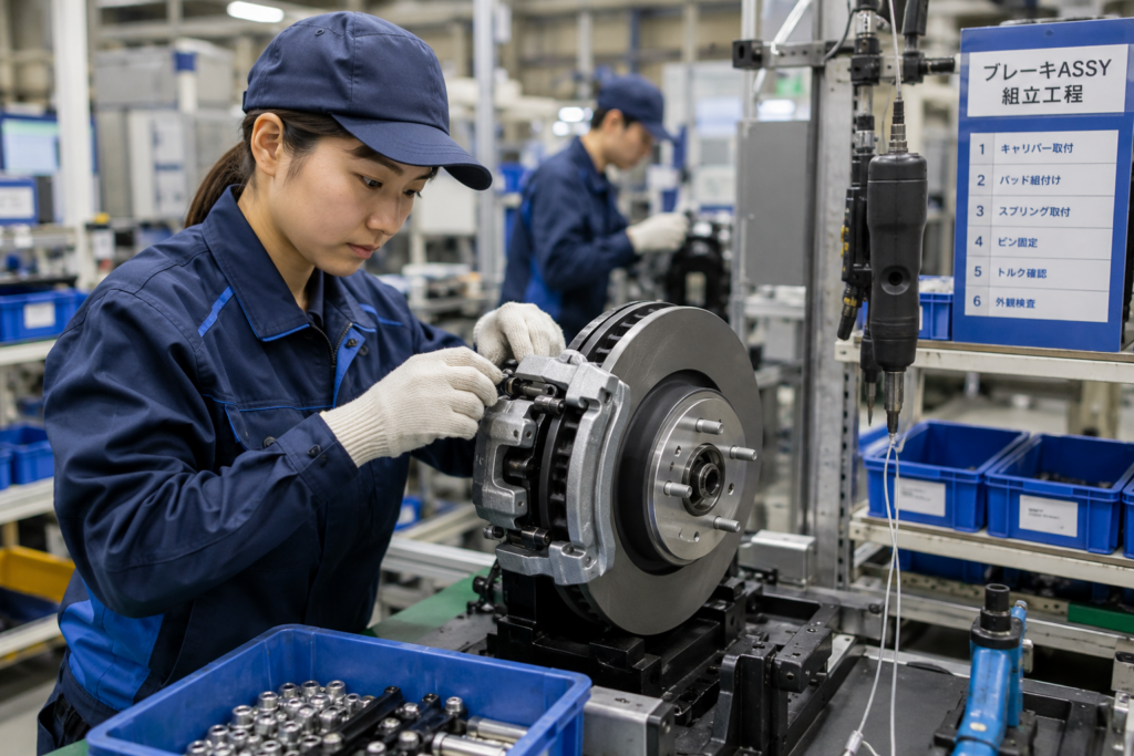 【高時給！】自動車部品の検査・測定・簡単な機械の操作など